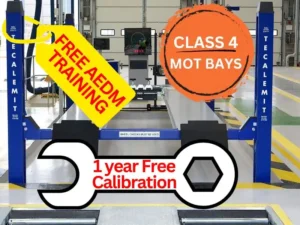 Class 4 MOT Bay Package Free AEDM and 1 Year Calibration
