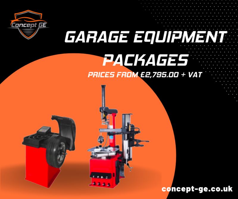 Garage Equipment Tyre Changing Packages from £2795