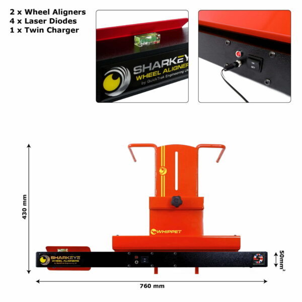 Wheel Aligner Sharkeye Whippet Components from Concept Garage Equipment