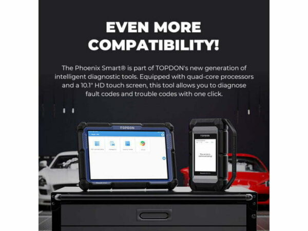 Phoenix smart diagnostic scanner compatibility from Concept Garage Equipment