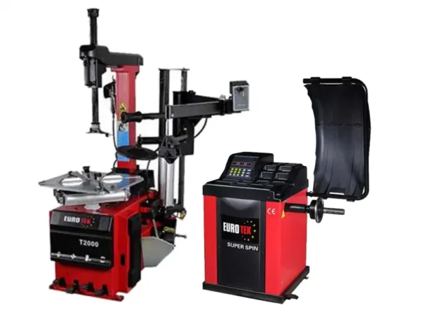 Eurotek Garage Equipment Intro Package Tyre Changer and Balancer with Free Installation from Concept Garage Equipment