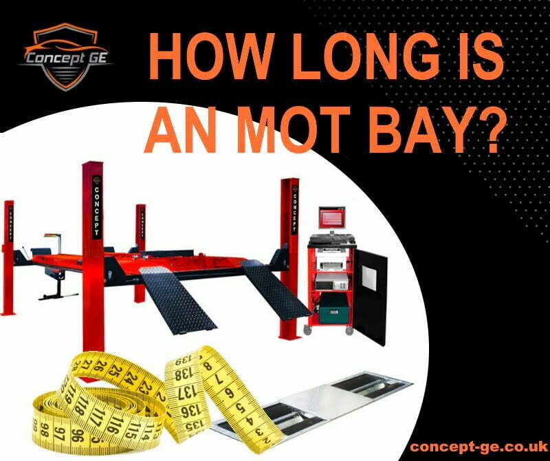 how long is an MOT Bay? MOT Bay Dimensions and Advice from Concept Garage Equipment