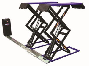 Scissor Lift 3.2 Tonne Low-Profile Surface Mounted 1 Phase or 3 Phase by Tecalemit from Concept Garage Equipment
