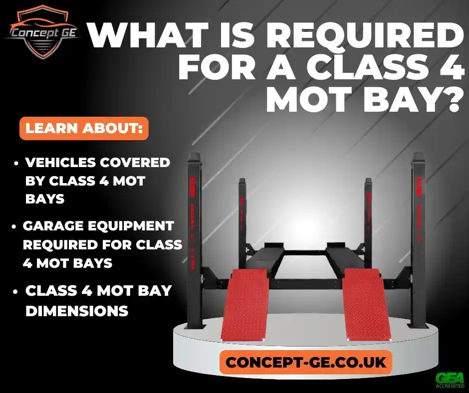 What is required for a Class 4 MOT Bay?