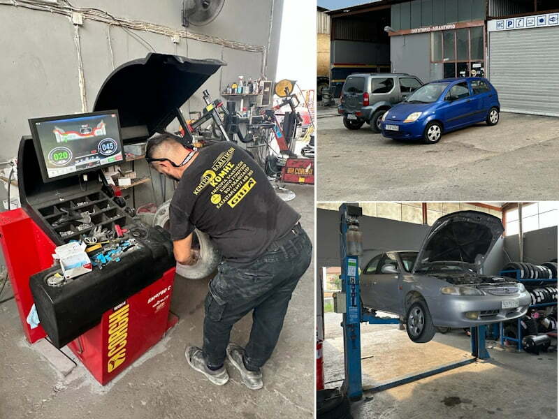 Voutos Garage Equipment in Zante Greece