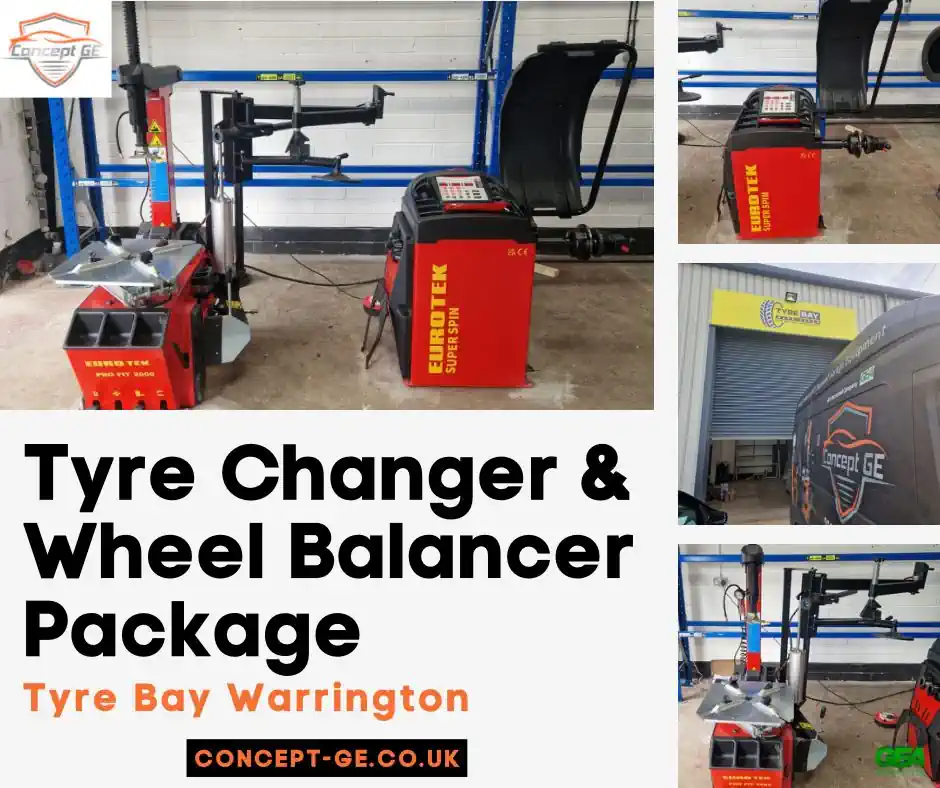 Tyre Changer and Wheel Balancer Package for Tyre Bay Warrington