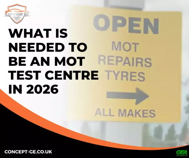 what is needed to be an MOT test centre in 2026
