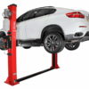 2 Post Lift Automatic Eurotek UT40E red by Concept Garage Equipment