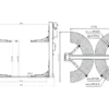 2 Post Lift Hofmann Megaplan Atlas ATP9 dimensions