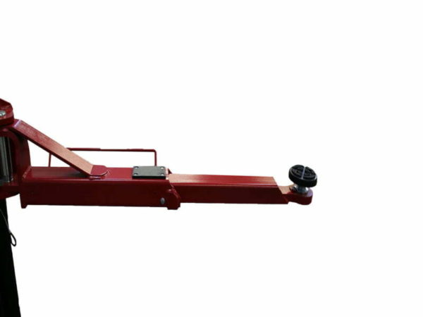 2-Post-Lift-manual-release-Eurotek-UT40-arm 2 Post Lift manual release Eurotek UT40 arm by Concept Garage Equipment