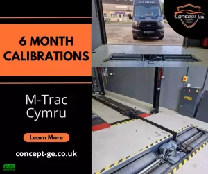 6 month MOT Bay calibrations for M-Trac Cymru
