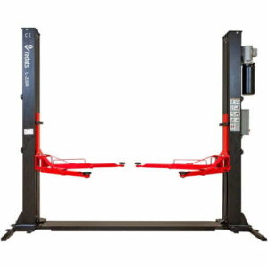 Asymmetric 2 post car lift by Concept Garage Equipment