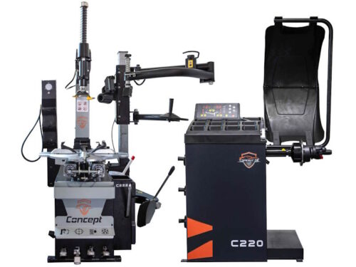 C100 Wheel Balancer & C220 Tyre Changer Garage Package