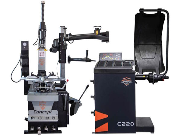 C100 Wheel Balancer & C220 Tyre Changer Garage Package