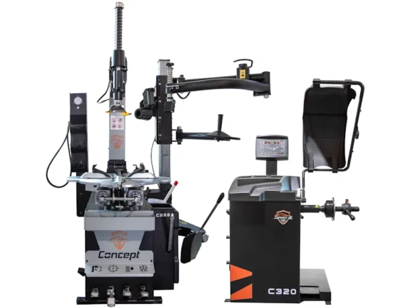 C100 Wheel Balancer & C320 Tyre Changer Garage Package