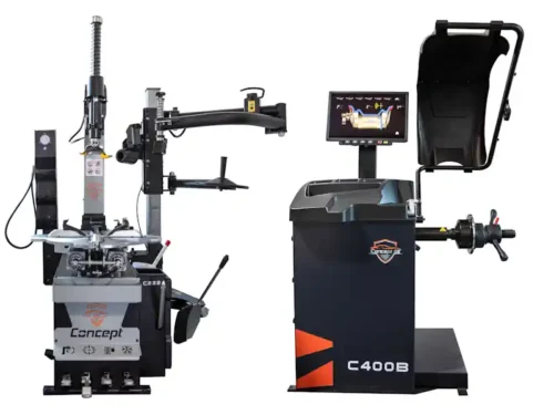 C222 Wheel Balancer & C400B Tyre Changer Garage Package