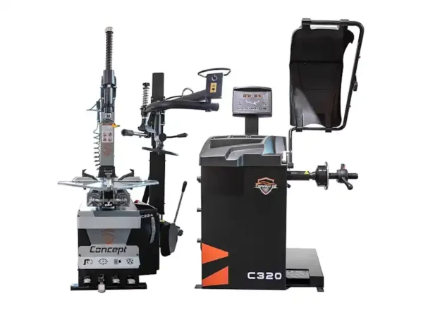 C224 Wheel Balancer & C320 Tyre Changer Garage Package