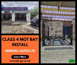 Class 4 MOT Bay Install for Windhill Autos Ltd in Leeds
