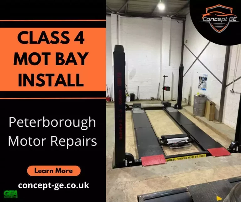 Class 4 MOT Bay for Peterborough Motor Repairs