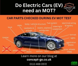 Do Electric EV Cars need an MOT