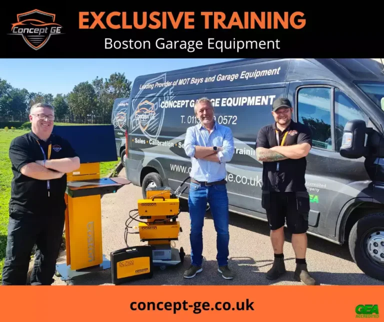 Exclusive Training with Boston Garage Equipment