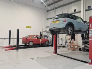 Garage Lift Installation for Cosmetic Repair Solutions Barnsley