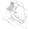 Hofmann Megaplan Junior Truck Wheel Balancer Dimensions
