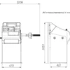 Hofmann Megaplan megaspin 220 fully-auto wheel balancer dimensions