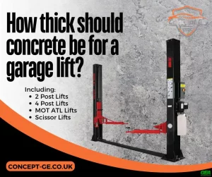 How Thick Should Concrete Be for a Garage Lift