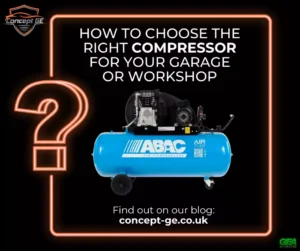 How to choose the right compressor for your garage or workshop