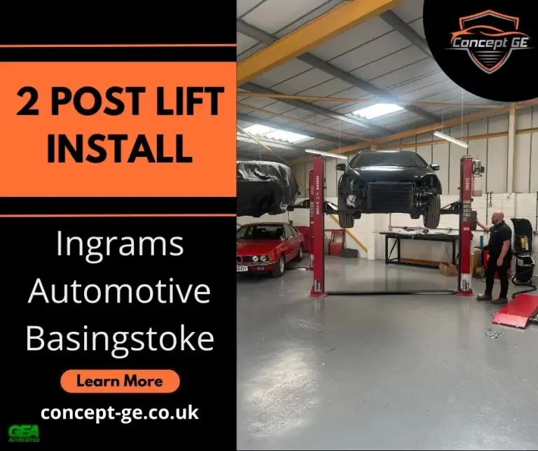 Ingrams Automotive Basingstoke add a UT40E Lift to their New MOT Bay