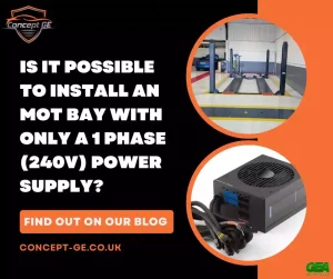 Is it possible to install an MOT bay with only a 1ph power supply