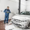 Karcher High Pressure Washer HDS 7/10-4 M in use by Concept Garage Equipment