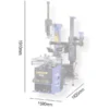 Luxus 514 G-Series Tyre Changer 1 phase 240v or 3 phase dimensions