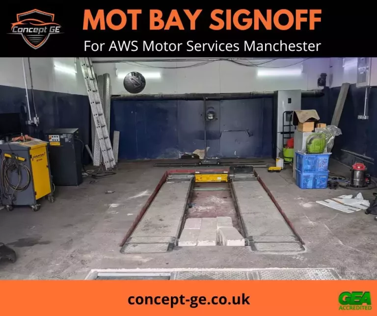 MOT Bay VT01 Signoff AWS Manchester