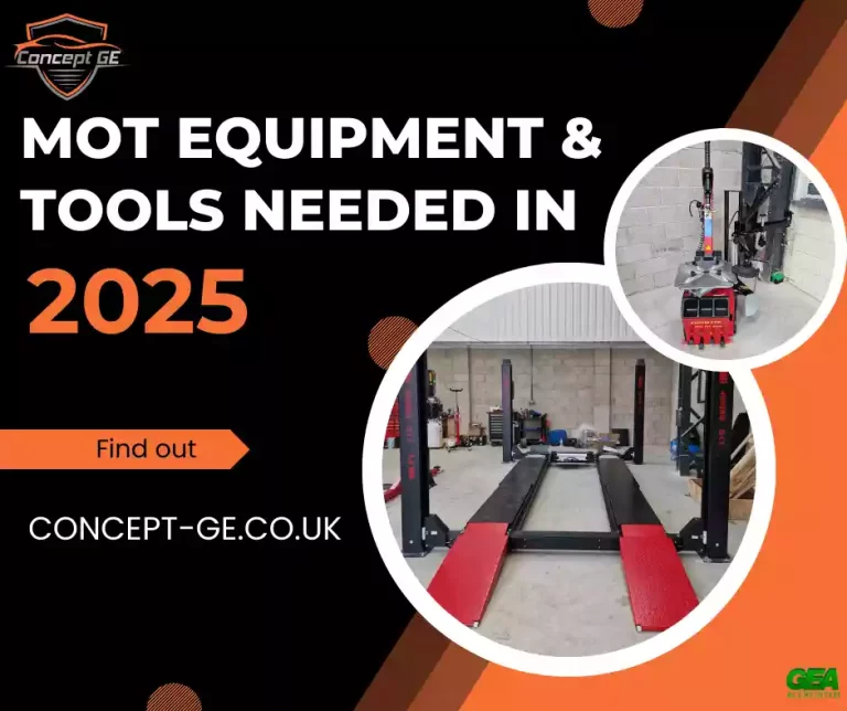 MOT Equipment and Tools needed in 2025