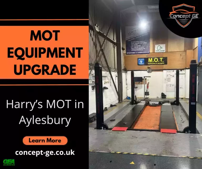 MOT Equipment Upgrade for Harry's MOT in Aylesbury