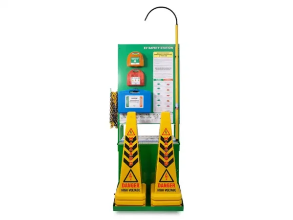 Mobile Safety Station for EV Garages