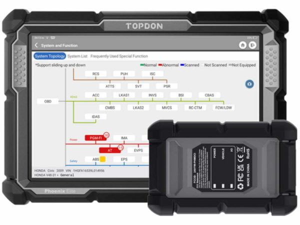 Phoenix-Elite-diagnostic-scanner-tablet-phone Phoenix Elite diagnostic scanner tablet phone from Concept Garage Equipment