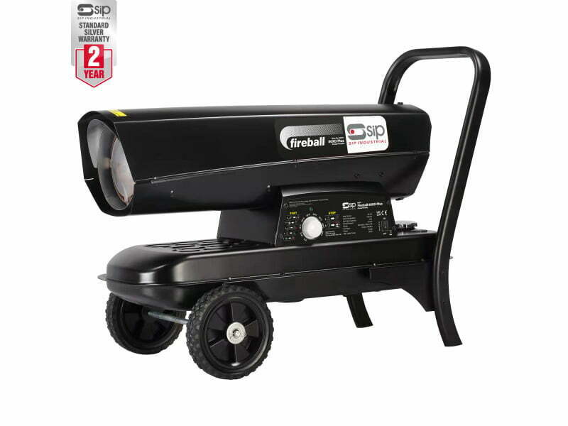 Sip Em80 SIP FIREBALL 80XD PLUS Diesel Space Heater - Concept GE