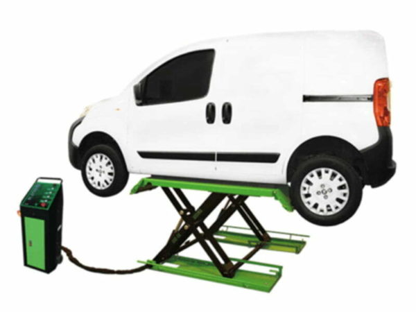 Scissor Lift 3.0 Tonne Mid Rise Platinum MSL3 van from Concept Garage Equipment