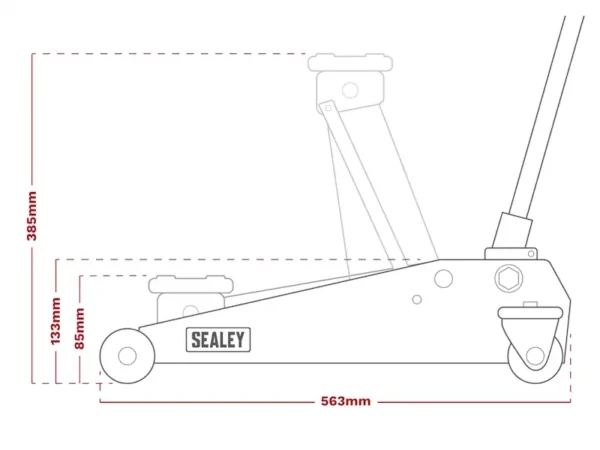 Trolley-Jack-2-Tonne-Low-Profile-dimensions Trolley Jack 2 Tonne Low Profile dimensions