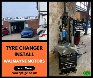 Tyre Changer Installation for Walmayne Motors