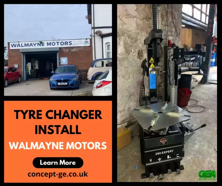 Tyre Changer Installation for Walmayne Motors