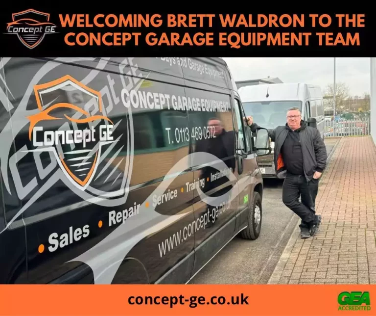 Welcoming Brett Waldron to the Concept Garage Equipment Team