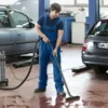 Wet and Dry Vacuum Cleaner NT 301 Me Classic in car workshop by Concept Garage Equipment