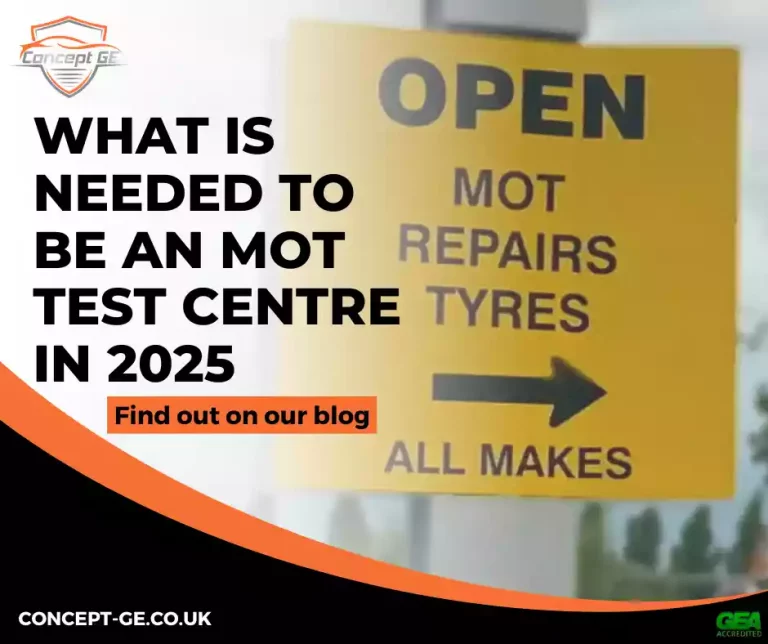 What is needed to be an MOT Test Centre in 2025