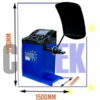 Wheel Balancer Ecotek Package for Car or Motorcycle dimensions from Concept Garage Equipment