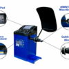 Wheel Balancer Ecotek Package for Car or Motorcycle specs from Concept Garage Equipment