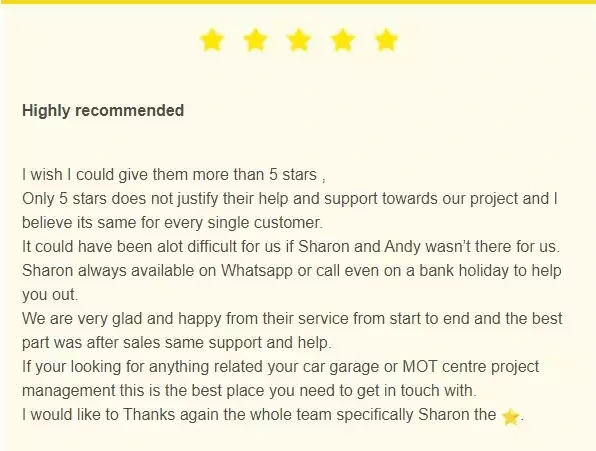 Yell 5 Star Review for Concept by HNL Ossett West Yorkshire